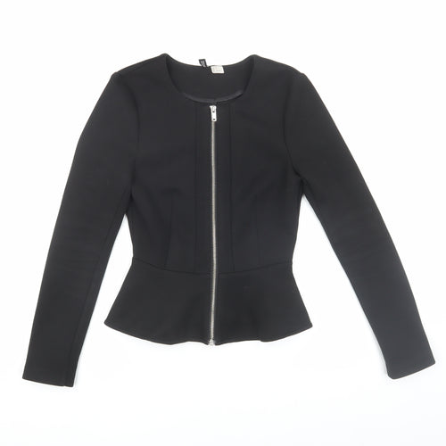 H&M Women's Black Basic Blouse Size 6 Regular