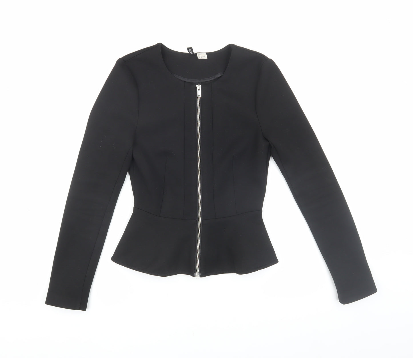 H&M Women's Black Basic Blouse Size 6 Regular