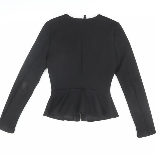 H&M Women's Black Basic Blouse Size 6 Regular