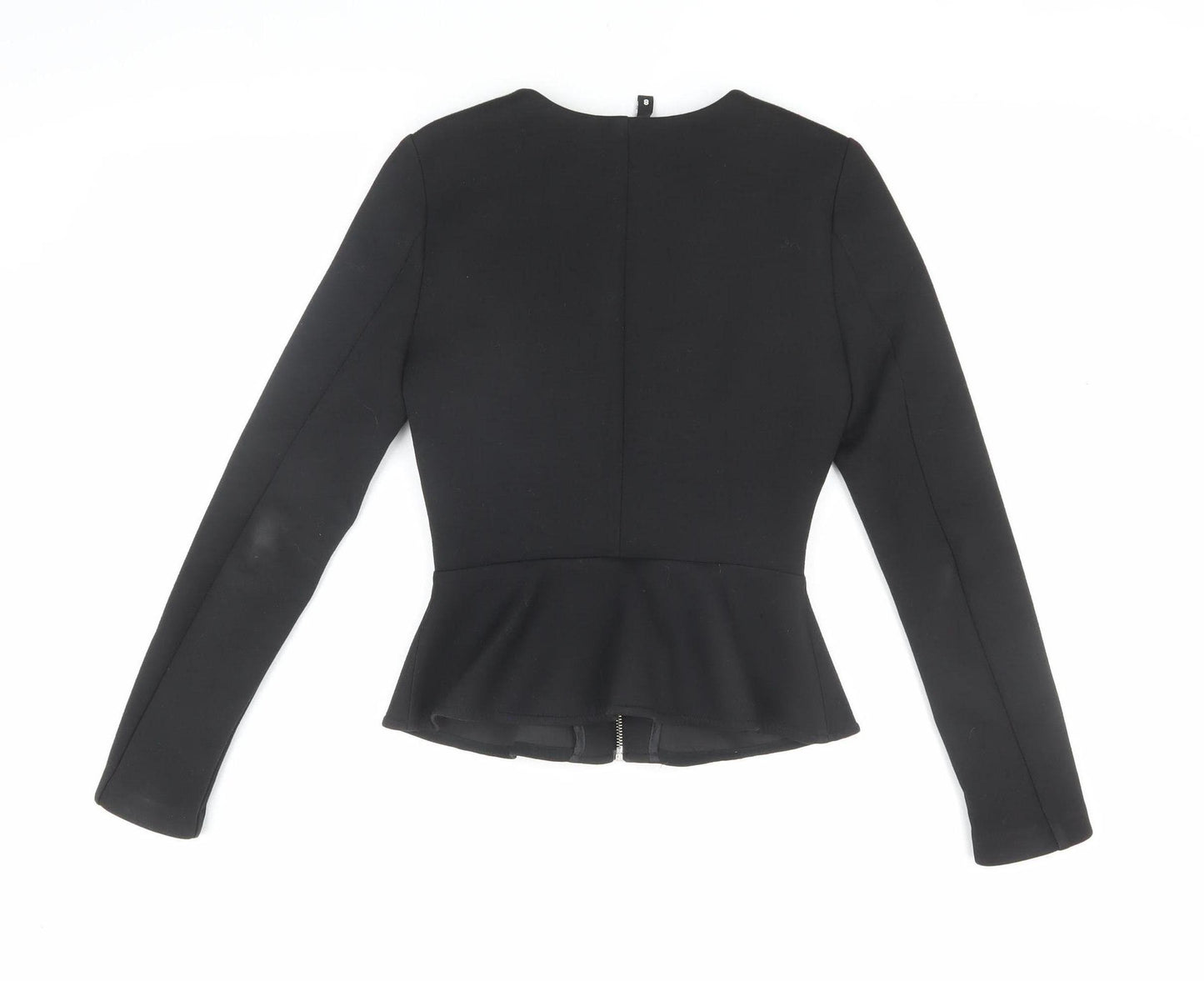 H&M Women's Black Basic Blouse Size 6 Regular