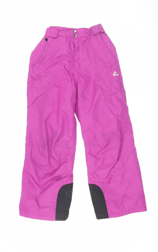 Dare 2b Girls Pink Snow Pants Size 9-10 Years