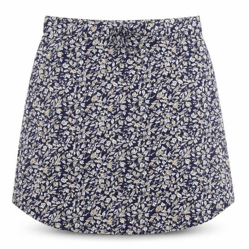 Hush Women's Blue Floral Cotton Skirt Size 12