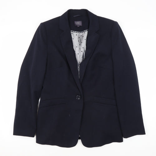 Marks and Spencer Women's Black Blazer Size 12