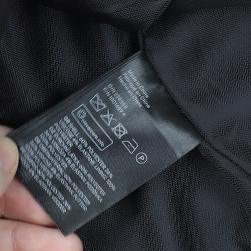 H&M Women's Black Trouser Suit Jacket Size 12