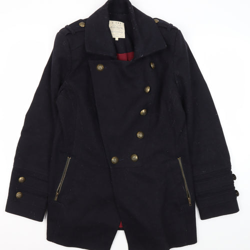 River Island Women's Black Military Jacket Size 12