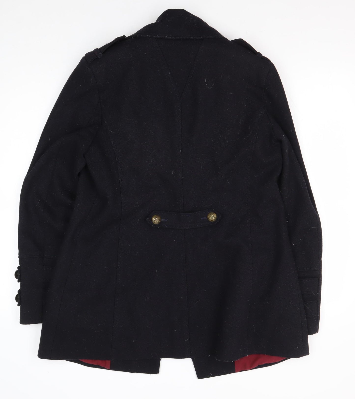 River Island Women's Black Military Jacket Size 12