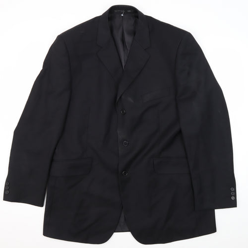 Burton Men's Black Regular Blazer 44R