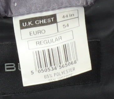 Burton Men's Black Regular Blazer 44R