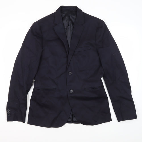 H&M Men's Black Slim Blazer Size 38R