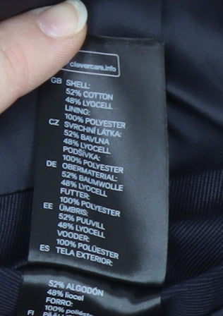 H&M Men's Black Slim Blazer Size 38R