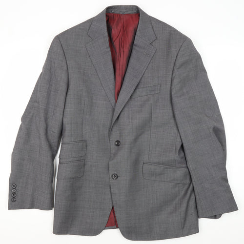 Marks and Spencer Men's Grey Blazer Size 40S