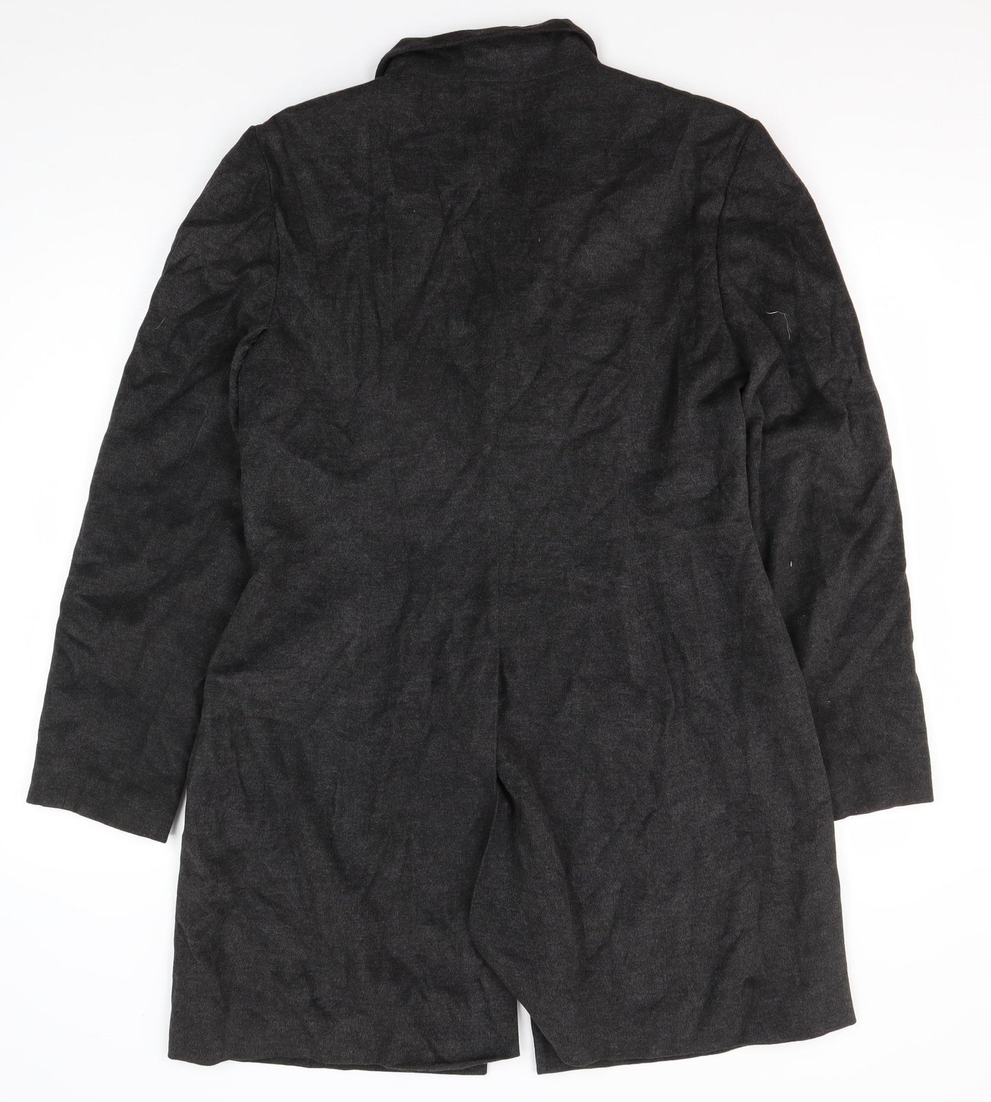 Wallis Women's Black Long Coat Size 12 Business Formal
