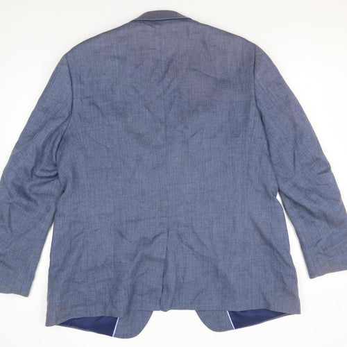 Marks and Spencer Men's Blue Blazer, 46 Regular Fit