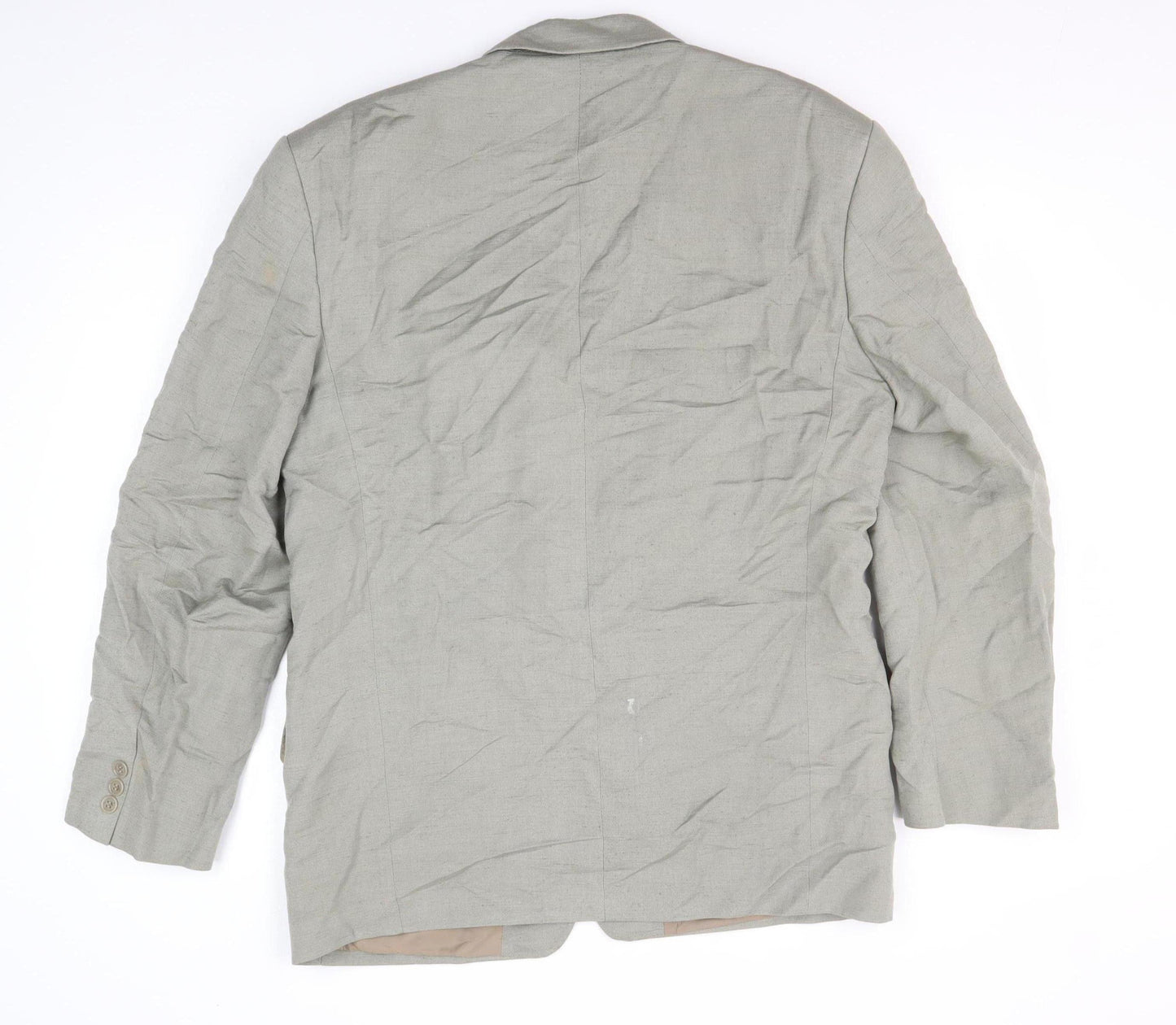 Men's Beige Regular Suit Jacket, 40 Size