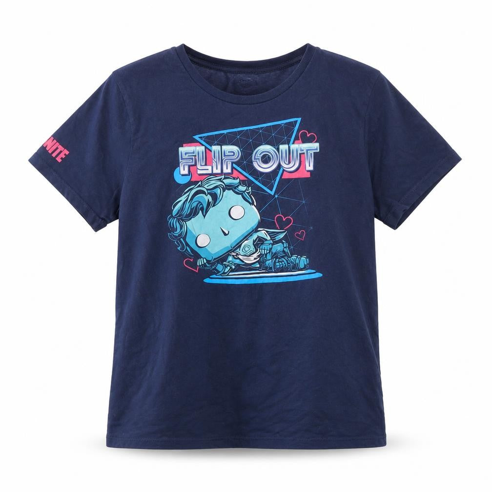 Fortnite Unisex Kids Blue XL Graphic T-Shirt