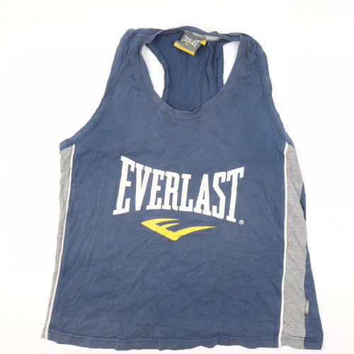 Everlast Men's Blue Tank Top L Sportswear