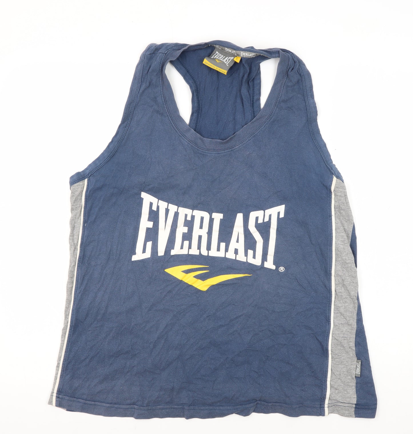 Everlast Men's Blue Tank Top L Sportswear