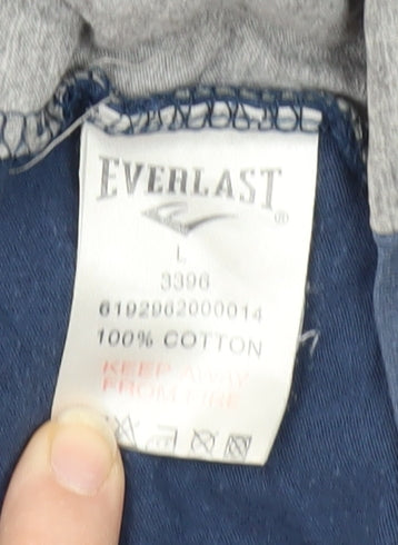 Everlast Men's Blue Tank Top L Sportswear