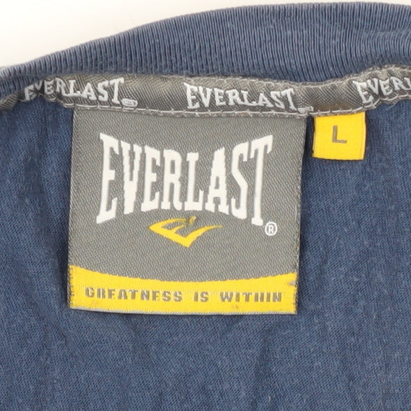 Everlast Men's Blue Tank Top L Sportswear