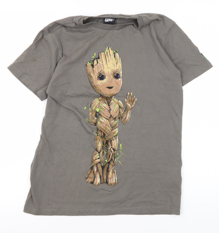 Next Boys Grey Groot Graphic T-Shirt - 12 Years