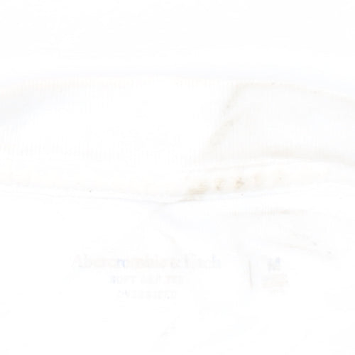 Abercrombie & Fitch White Floral Men's M T-Shirt