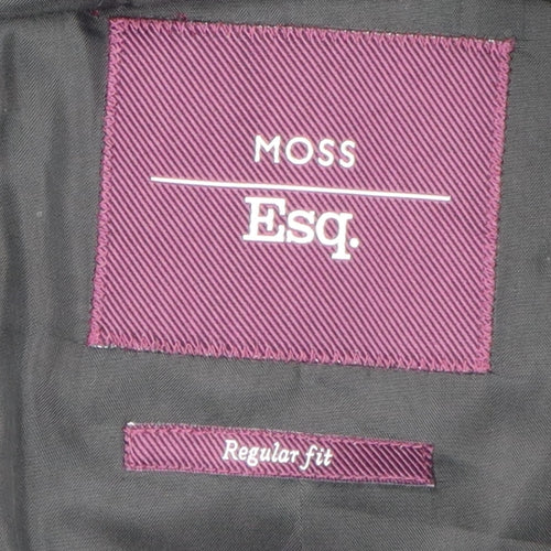 Moss Esq. Men's Black Suit Jacket Size 40S