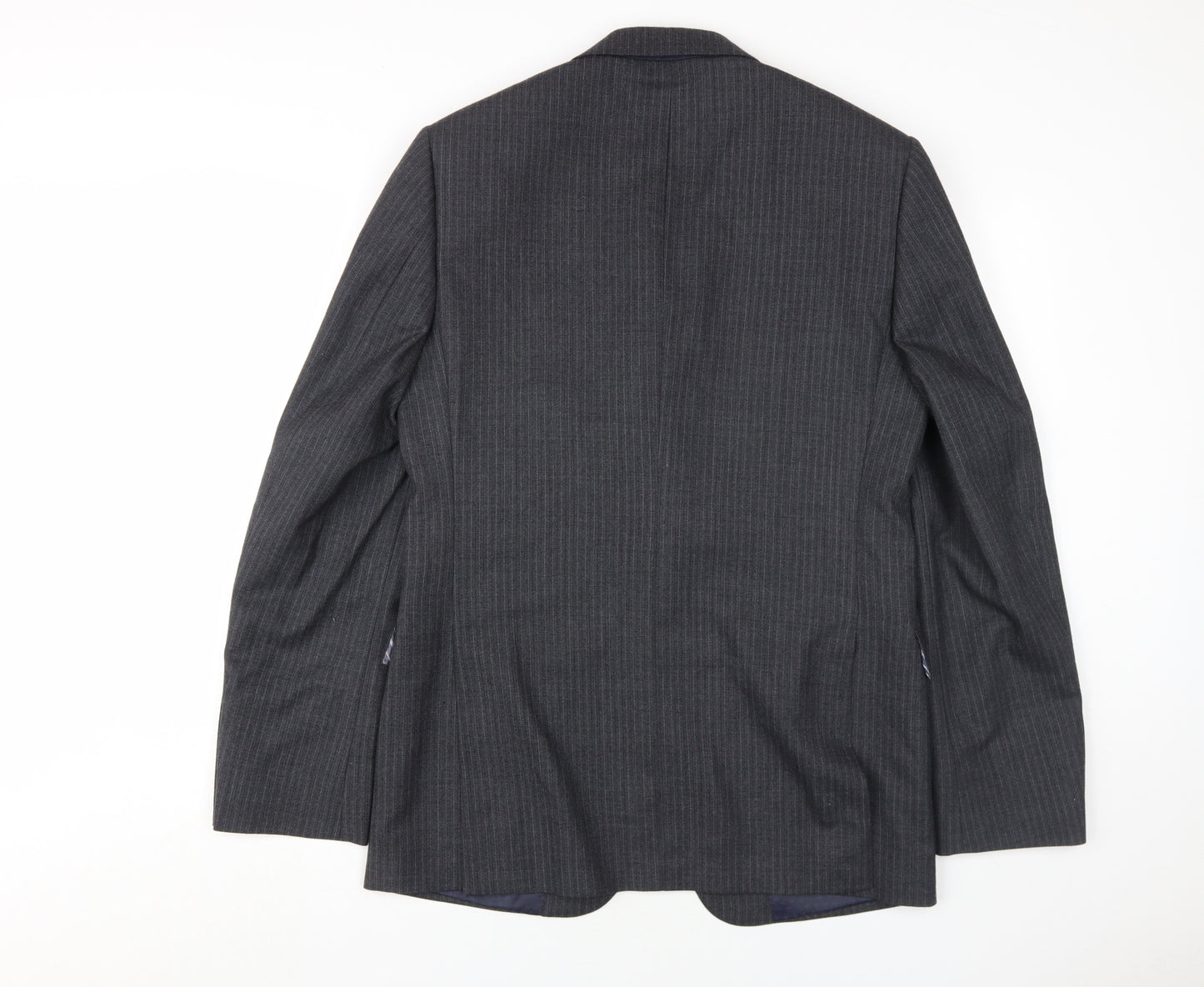 Marks and Spencer Men's Grey 38 Blazer Long Fit