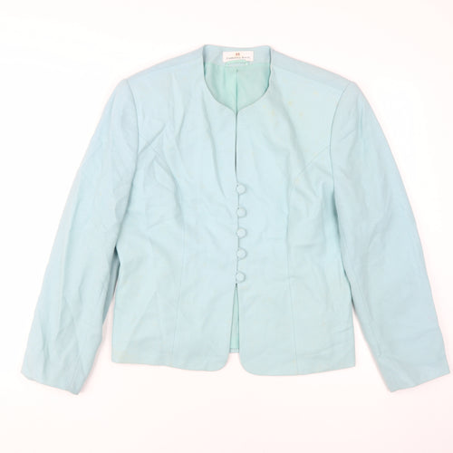 Gabriella Rossi Women's Blue Formal Jacket Size 14