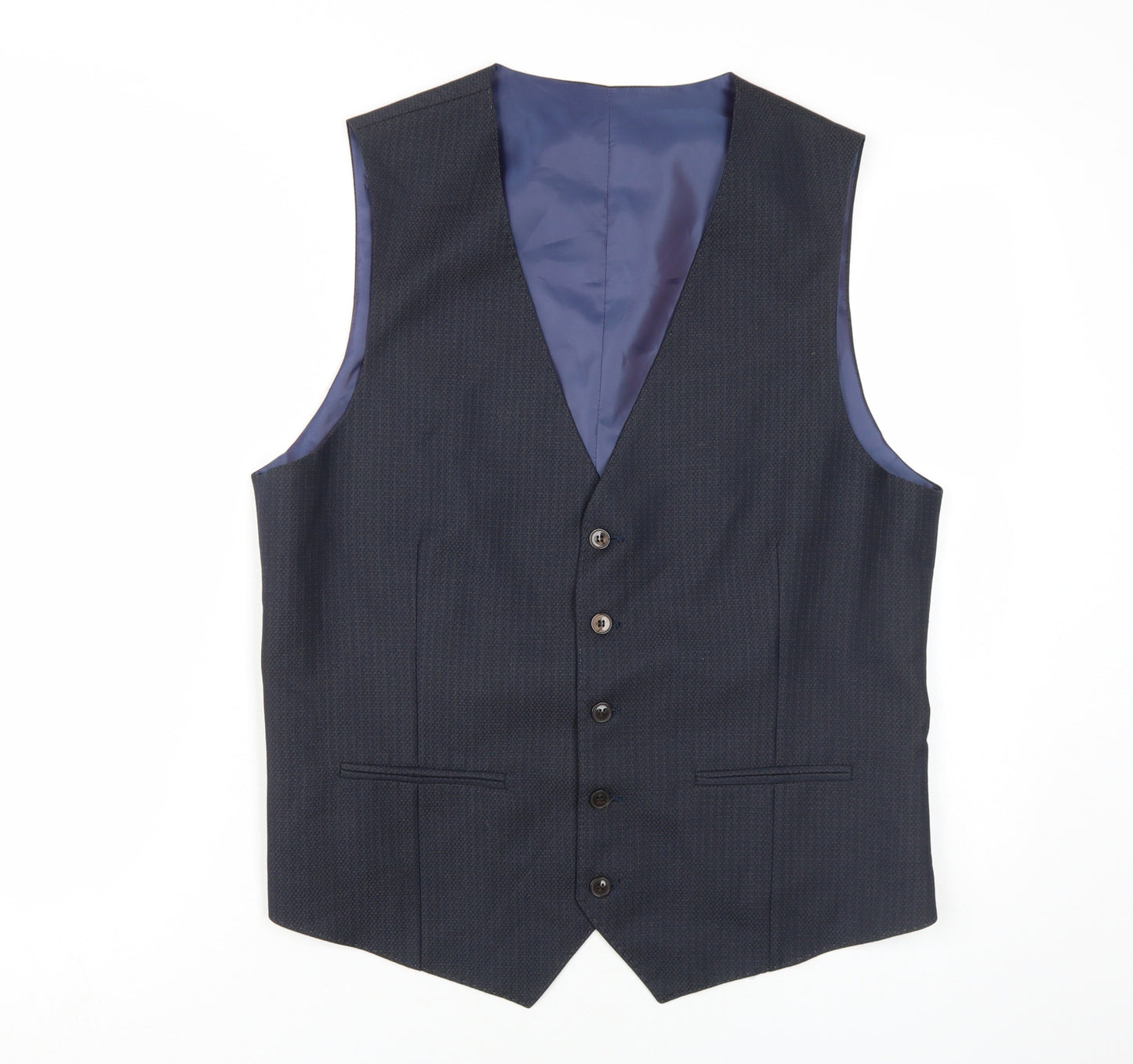 Focus Men's Black Suit Waistcoat Size 42R