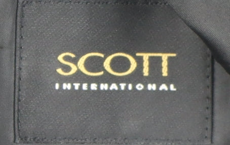 Scott International Men's Grey Wool Blazer, Size 38S