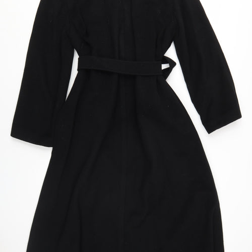 Mansfield Women's Black Overcoat Size 12 Long Sleeve