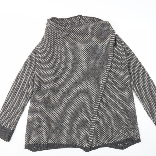 JoJo Maman Bébé Women's Grey Knit Pullover Jumper S