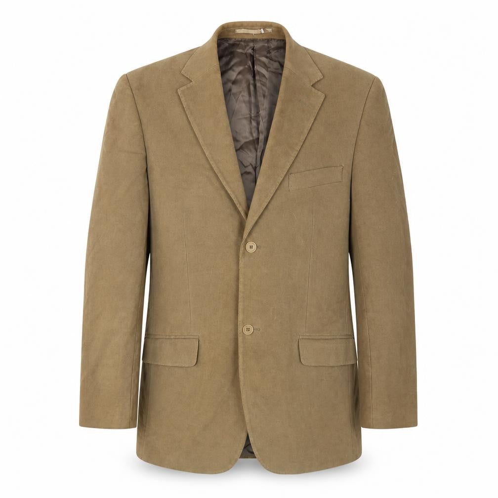 Front view of Scarlett London Men's Brown Blazer 40 Long