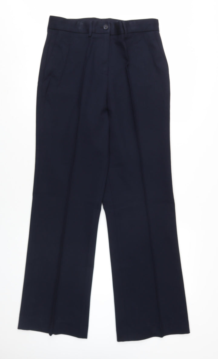 John Lewis Women's Black Dress Pants, Size 12, Straight Fit