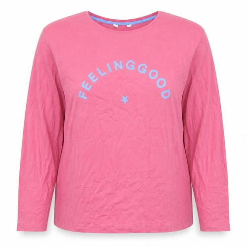 Marks and Spencer Women's Pink XL Long Sleeve T-Shirt
