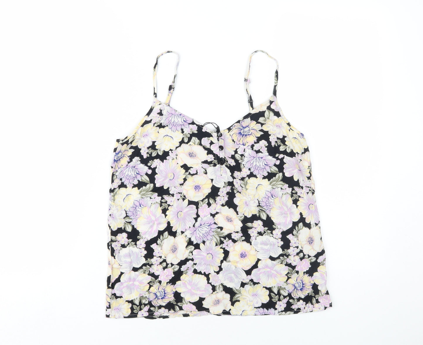 PIECES Women's Multicoloured Floral Camisole Tank XS