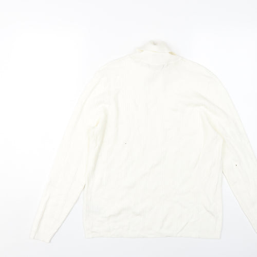 Marks and Spencer Women's Ivory Pullover Jumper Size 18