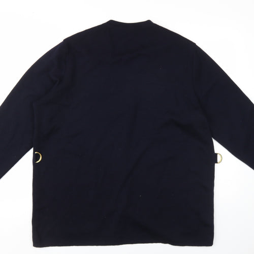 Viyella Women's Blue Cardigan L - Merino Wool