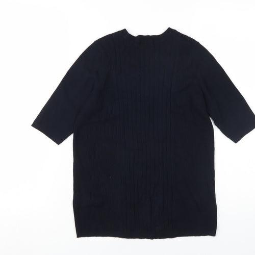 Marks and Spencer Women's Black Cable-Knit Pullover