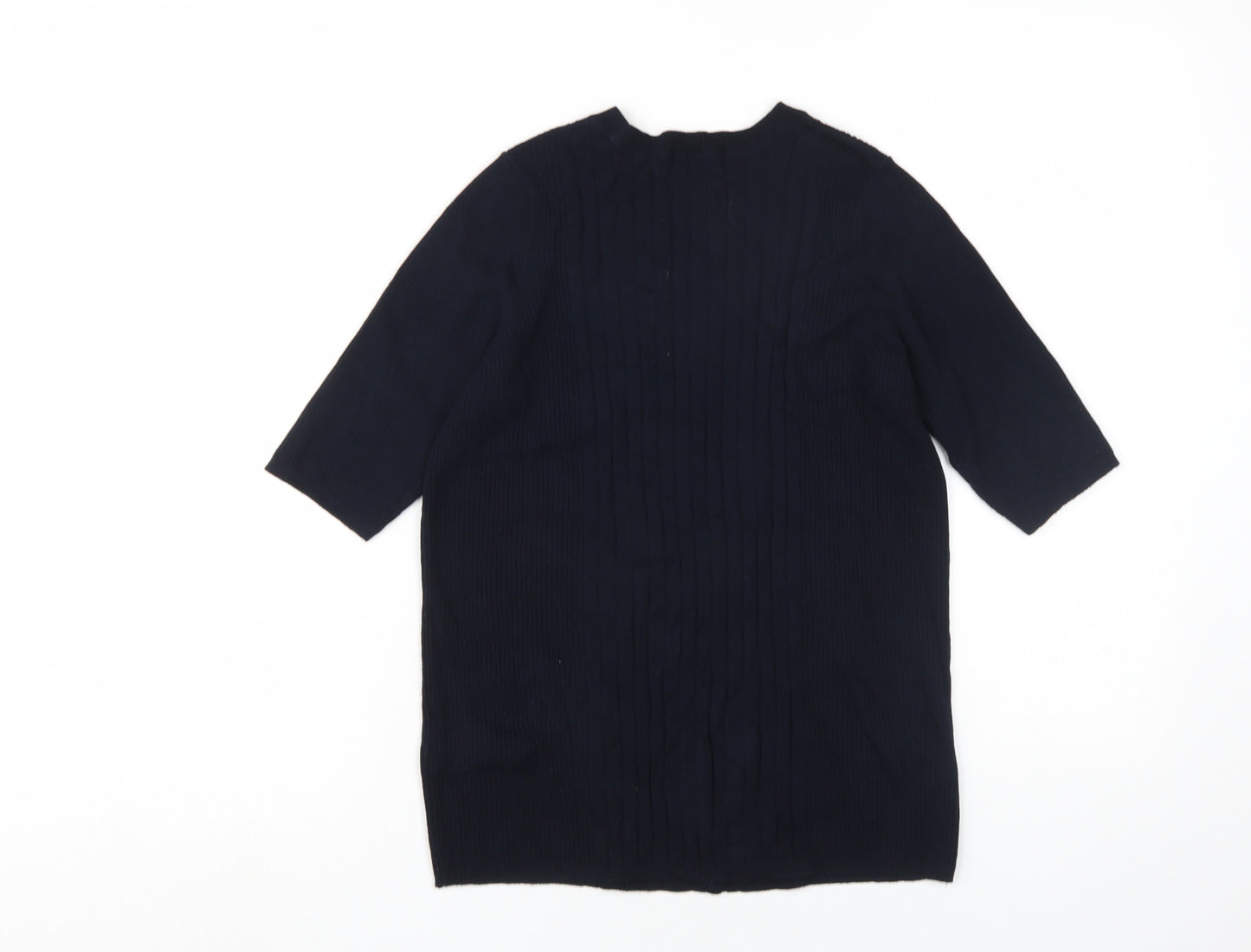 Marks and Spencer Women's Black Cable-Knit Pullover