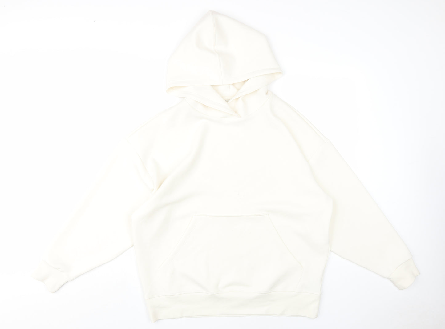 Marks and Spencer Ivory Pullover Hoodie Women's Size 10