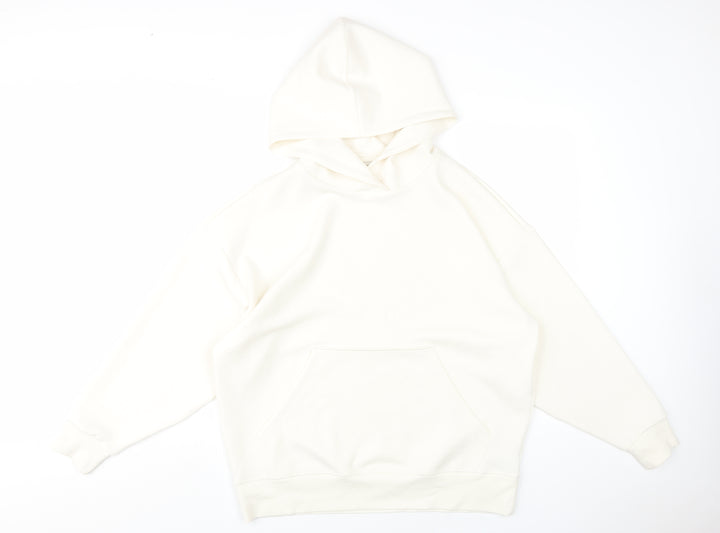 Marks and Spencer Ivory Pullover Hoodie Women's Size 10