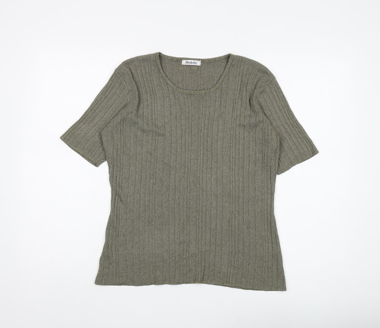 Berketex Women's Green Pullover Jumper, Size 14-16