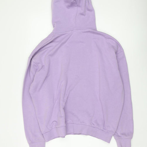 Weekday Women's Purple Hoodie Size 12 with Pockets