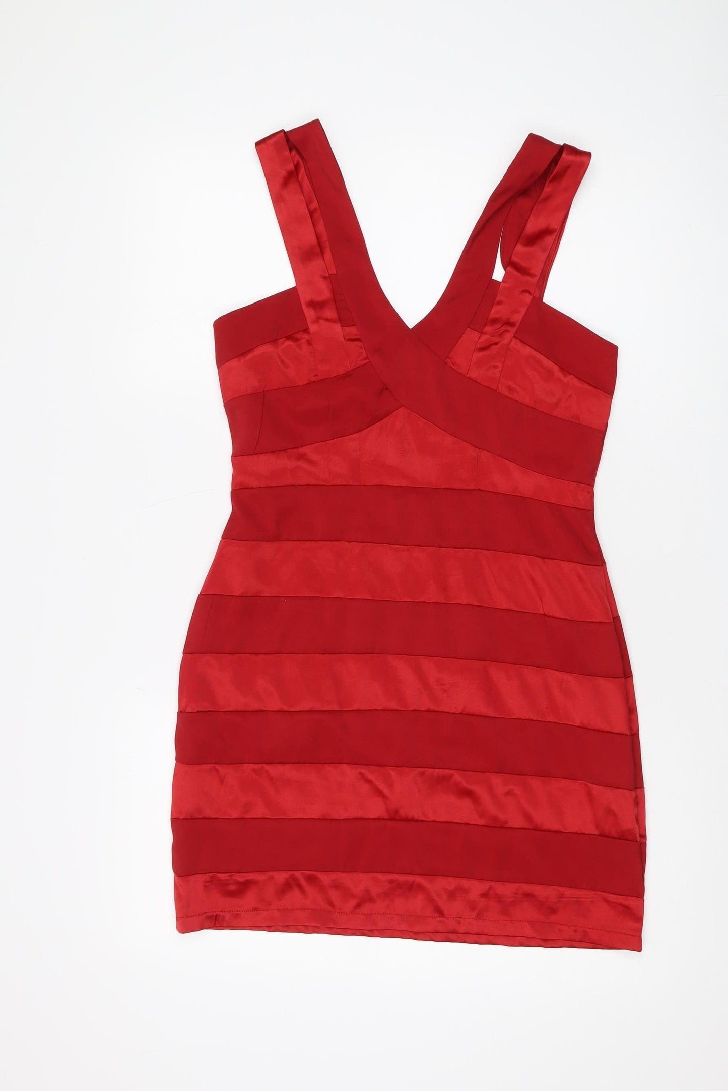 AX Paris Women's Red Bodycon Dress Size 12