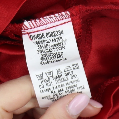 AX Paris Women's Red Bodycon Dress Size 12