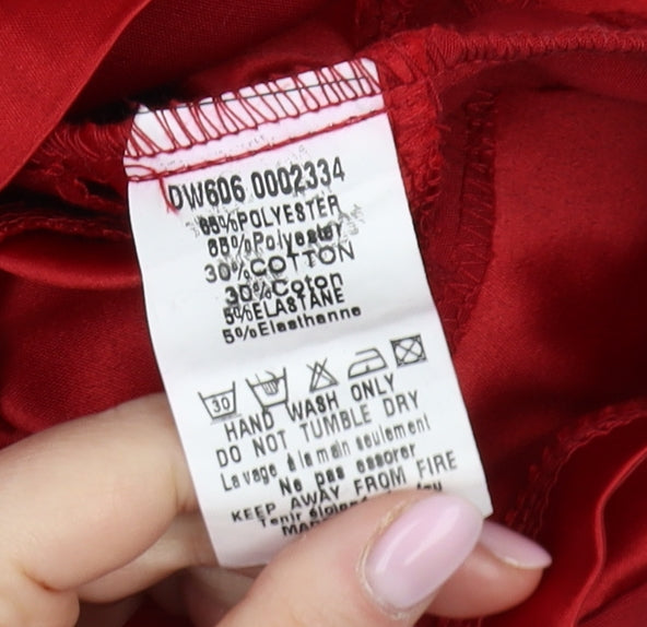 AX Paris Women's Red Bodycon Dress Size 12