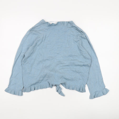 Klass Collection Women's Blue Cardigan M