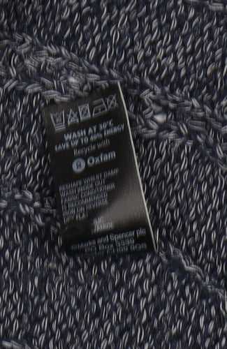 Marks and Spencer Women's Blue Cardigan, Size 12