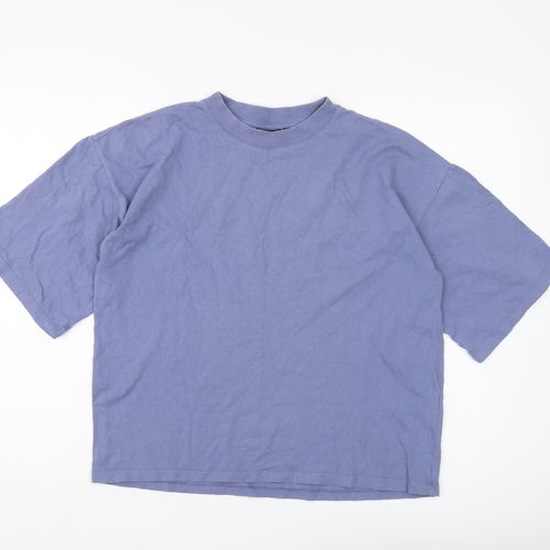 ASOS Design Women’s Blue Relaxed Crew Neck T-Shirt